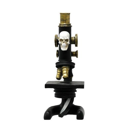 9.5&#x22; Skull Microscope Decoration by Ashland&#xAE;